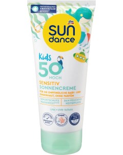 Солнцезащитный крем для детей и чувствительной кожи SPF 50 100 мл Sundance