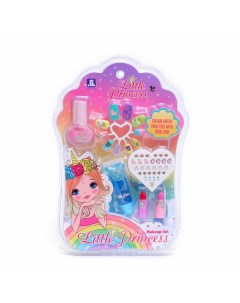 Набор косметики для девочки Маленькая принцесса 9695423 с накладными ногтями Nobrand