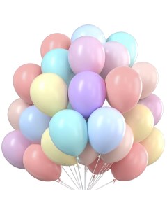 Воздушные шарики Happy JYQQ23121109nons набор из 30 шт микс цветов Zdk