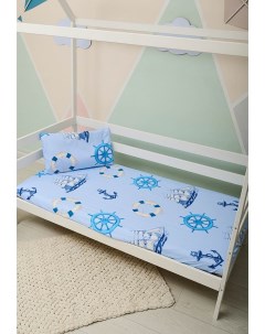 Комплект постельного белья для новорожденного для новорожденного Якоря Сонный гномик