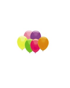 Воздушный шарик Неон 100 штук 28 см Miland