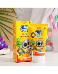 Детская зубная паста Little Love сочное манго 2 62 мл Nobrand