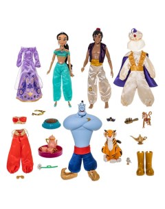Подарочный набор кукол Store Жасмин Джин Аладдин с одеждой и аксессуарами Disney