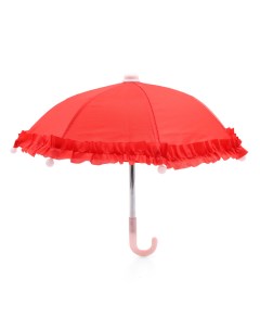 Зонт для кукол UM 0003 красный 1 шт Astra&craft