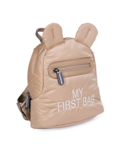 Рюкзак детский для девочек мальчиков MY FIRST BAG беж Childhome