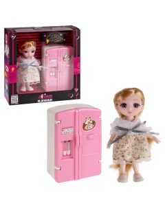 Игровой набор Alisa Kawaii mini Кухня Кукла 15 2 см в кор 20х20х6 см 1toy