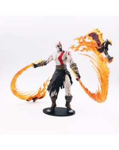 Фигурка God of War Kratos With Flaming Blades Of Athena Nobrand