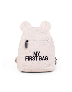 Рюкзак детский для девочек мальчиков MY FIRST BAG белый Childhome
