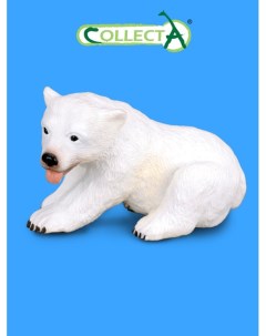 Фигурка Gulliver Медвежонок полярного медведя сидящий размер S Collecta