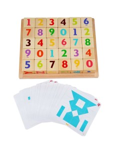Кубики для настольных игр Деревянная игрушка Английский алфавит Lucy&leo
