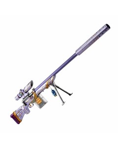 Игрушечная снайперская винтовка M24 LC63D прицел мягкие пули фиолетовый Matreshka