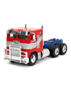Машина грузовик Оптимус Прайм Трансформеры 1 к 32 подвижные колеса 15 см Jada toys