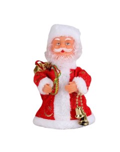 Фигурка Дед Мороз в красной шубе с колокольчиком Sima-land