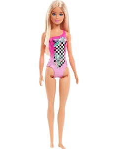 Кукла серия Пляж в розовом купальнике Barbie