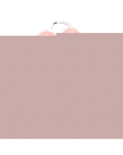 Мягкая игрушка Зайка цвет розовый 13 см Плюш ленд