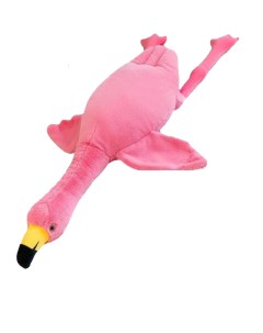 Мягкая игрушка Гигантский Фламинго Фламинго обнимусь розовый 190 см La-laland