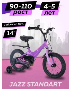 Велосипед JAZZ Стандарт 14 2024 Фиолетовый Матовый Z MSC J1433 Maxiscoo