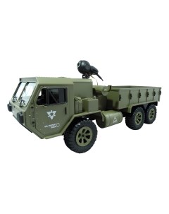 Радиоуправляемый американский военный грузовик с WiFi FPV камерой FY004AW Feiyue.®