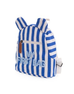 Рюкзак детский для девочек MY FIRST BAG голубой белый Childhome