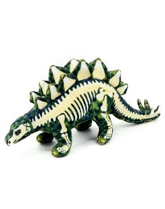 Мягкая игрушка Стегозавр скелетон 40 см Абвгдейка