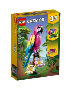 Конструктор Creator 31144 Экзотический розовый попугай 253 дет Lego