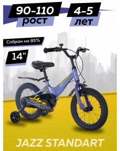 Велосипед JAZZ Стандарт 14 2024 Синий Карбон Z MSC J1431 Maxiscoo