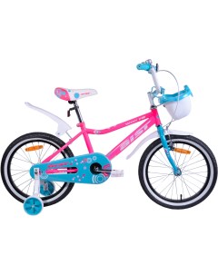 Велосипед Wiki 20 2022 розовый Аист