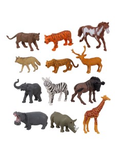 Игровой набор Дикие животные 12 фигурок 2A188 Tongde