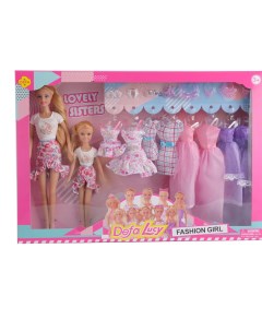 Игровой набор с куклами Гардероб сестрёнок Defa lucy