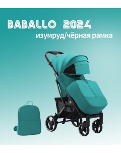 Коляска прогулочная Babalo Future 2024 изумруд черная рама Baballo