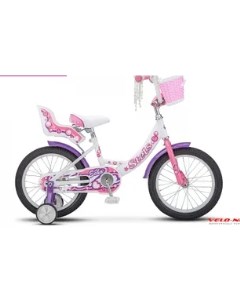 Велосипед детский 16 Stels ECHO Белый розовый Tech team