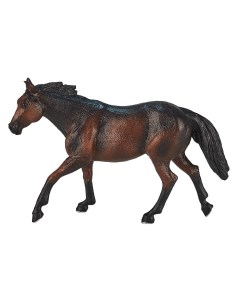 Фигурка Лошадь Квотерхорс темно гнедая AMF1051 Konik