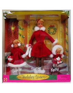Куклы Барби коллекционные серия 1999 Holiday Sisters Ice Skating Barbie