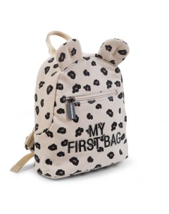 Рюкзак детский для девочек MY FIRST BAG леопард Childhome