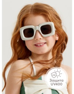 Очки детские солнцезащитные UV400 солнечные очки аксессуары кремовые Happy baby