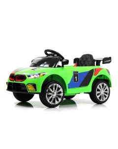 Детский электромобиль F444FF зеленый Rivertoys
