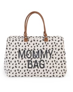 Сумка для коляски mommy bag canvas leopard Childhome