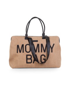 Сумка для коляски mommy bag raffia Childhome