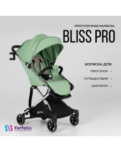 Прогулочная коляска детская Bliss Pro Оливковый Farfello