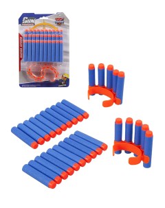Мягкие пули для игрушечного бластера 694 2 набор 30 штук Tongde