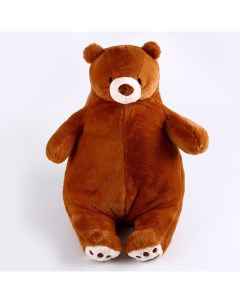 Мягкая игрушка Медведь 50 см цвет коричневый Nobrand
