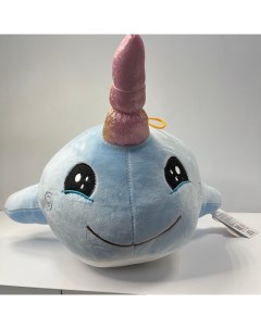 Mягкая игрушка Дельфин голубой Oktoys