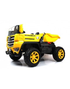 Детский электромобиль K777AM желтый Rivertoys