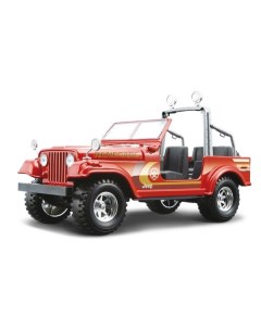 Jeep Wrangler коллекционная металлическая модель автомобиля 18 22033 green Bburago