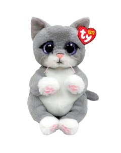 Мягкая игрушка Серый котенок 15 см Ty