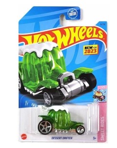 Машинка базовой коллекции DESSERT DRIFTER зеленая 5785 HKG24 Hot wheels