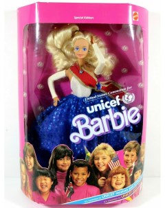 Кукла Барби коллекционная Unicef Special Edition 1989 Barbie