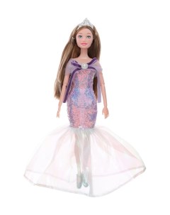 Кукла модельная 29 см Флора платье с пайетками K10715 Max & jessi