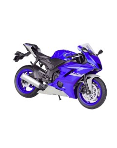 Мотоцикл Yamaha YZF R6 синий Welly