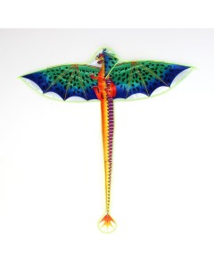 Воздушный змей Дракон с леской цвета МИКС Funny toys